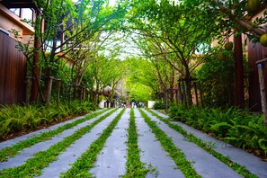 ทางเข้าที่พัก