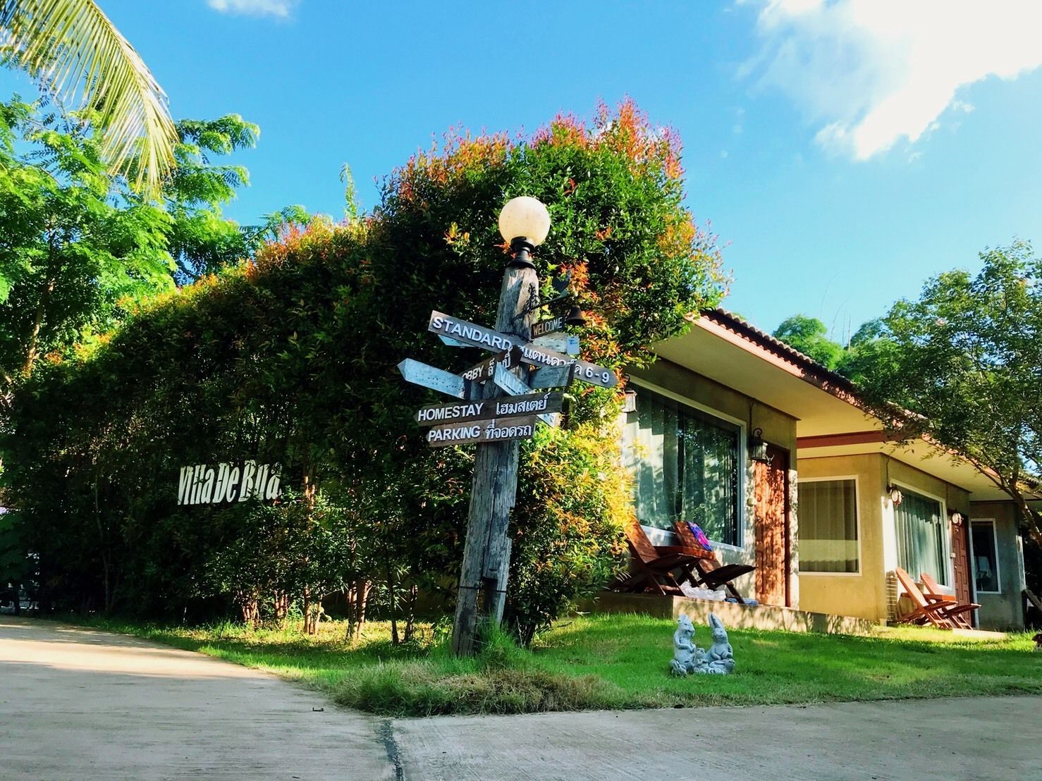 villa, garden view | free wifi, bed sheets