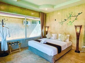 Villa, vista al jardín | Wifi gratis y ropa de cama 