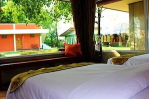 Villa, vistas al jardín | Wifi gratis y ropa de cama