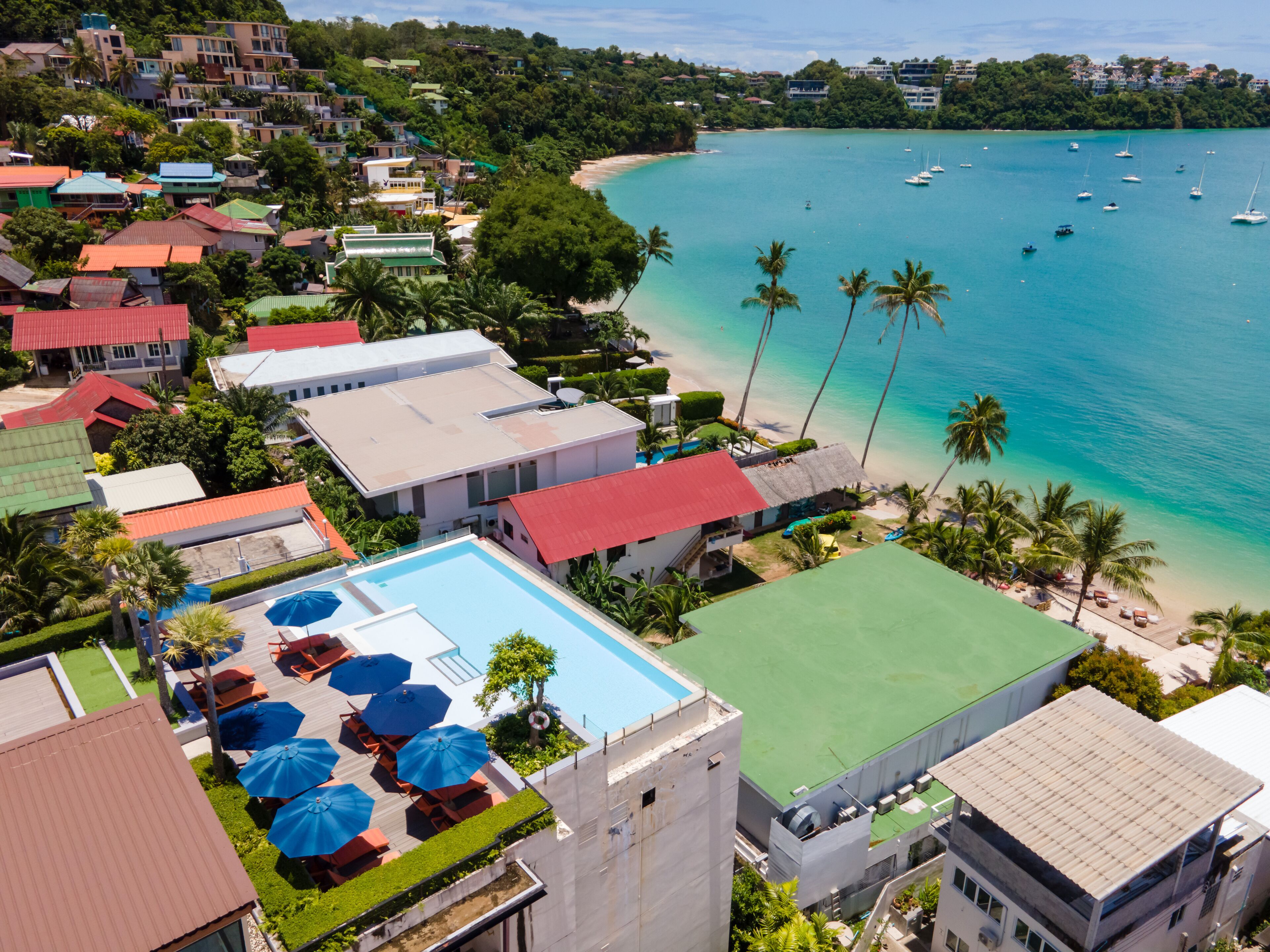 Utsikt fra overnattingsstedet