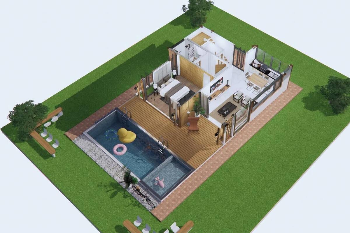 Caja de seguridad en la habitación y escritorio 