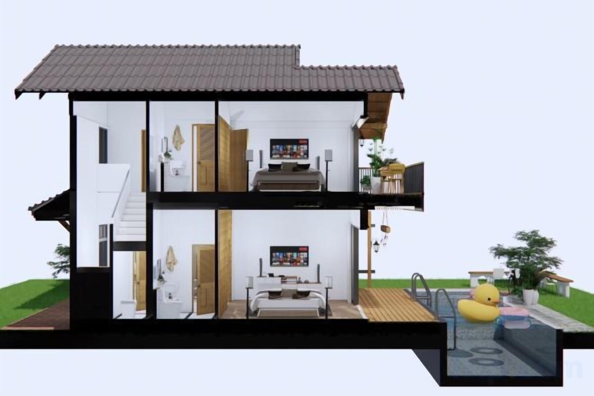 Three Bedroom Pool Villa