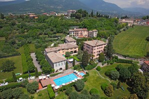 Aerial view - Residence La Filanda (Costermano sul Garda)