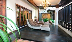 Terrace/patio - Yotaka Boutique Hotel Bangkok (Bangkok)