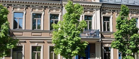 Fassade der Unterkunft