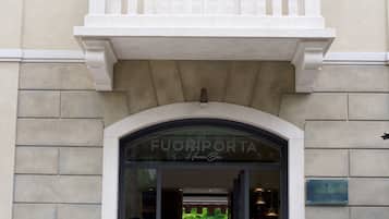 Entrada de la propiedad