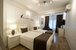 Chambre économique avec lits jumeaux, non-fumeur | Vue de la chambre