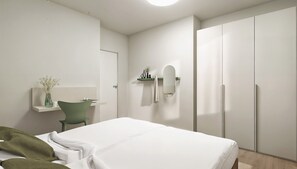 1 bedroom, desk, free WiFi, bed sheets