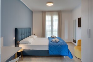 Deluxe appartement, 1 slaapkamer | Gratis wifi, beddengoed