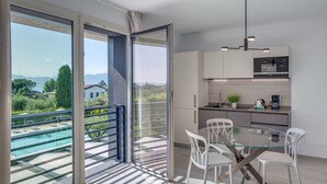 Leilighet – deluxe, 1 soverom | Oppholdsområde
