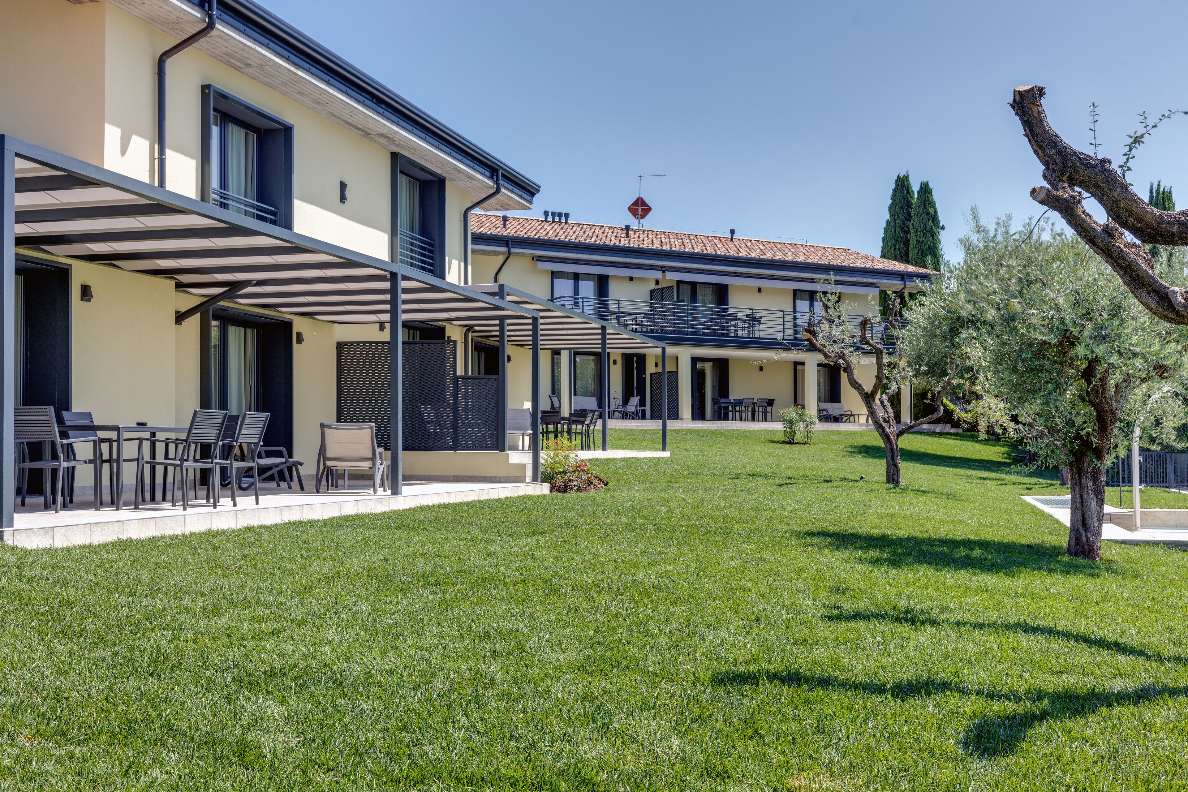 Façade de l’hébergement