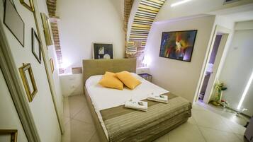 Superior tweepersoonskamer, privébadkamer | Luxe beddengoed, individueel gedecoreerd, individueel gemeubileerd