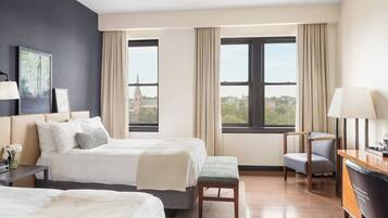 Room, 2 Double Beds | Frette Italian sheets, hypo-allergenic bedding, pillowtop beds