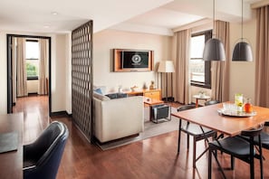Suite, 1 Schlafzimmer | Wohnzimmer