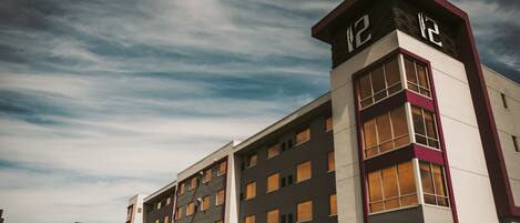 Fassade der Unterkunft