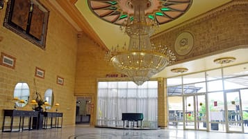 Sala de estar en el lobby