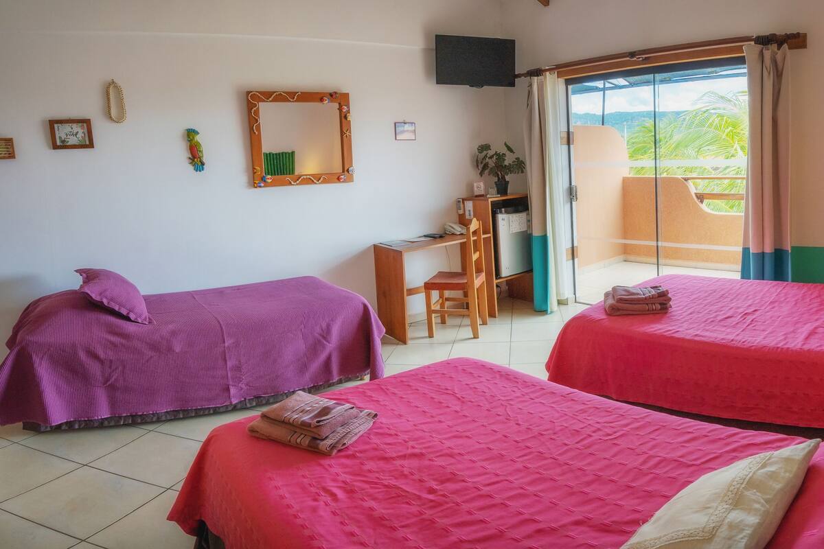 Superior Room, Multiple Beds | Minibar, in-room safe, laptop workspace, blackout curtains