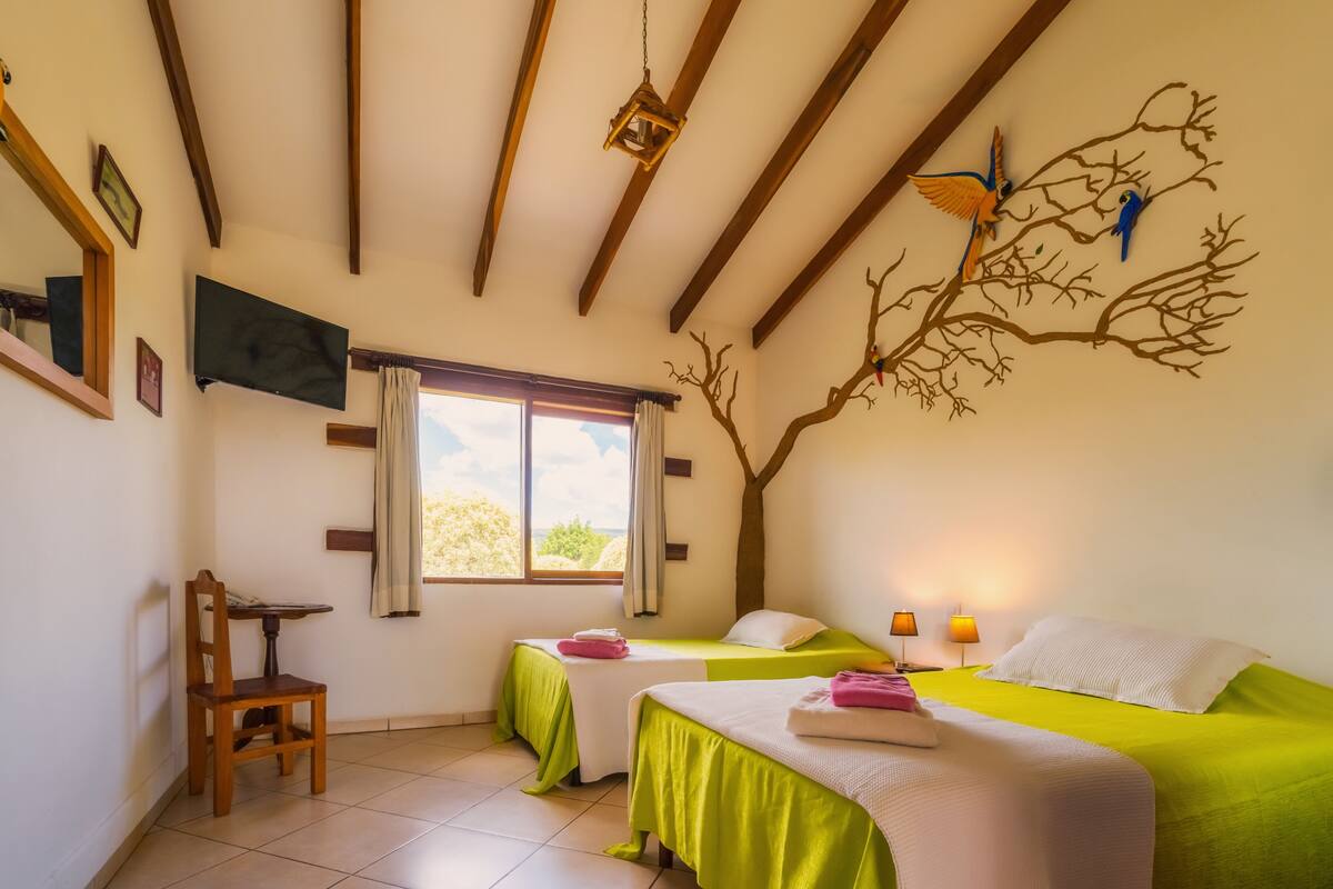 Classic Double Room, 2 Single Beds | Minibar, in-room safe, laptop workspace, blackout curtains
