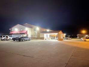 Façade de l’hébergement