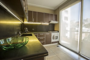 Suite, 2 Bedrooms | Private kitchen | Full-size fridge, microwave, oven, cookware/dishes/utensils -  Lahoya Beirut (Beirut)