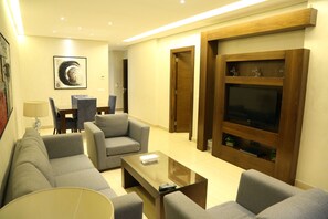 Suite (Diplomatic) | Oppholdsrom | Flatskjerm-TV og DVD-spiller