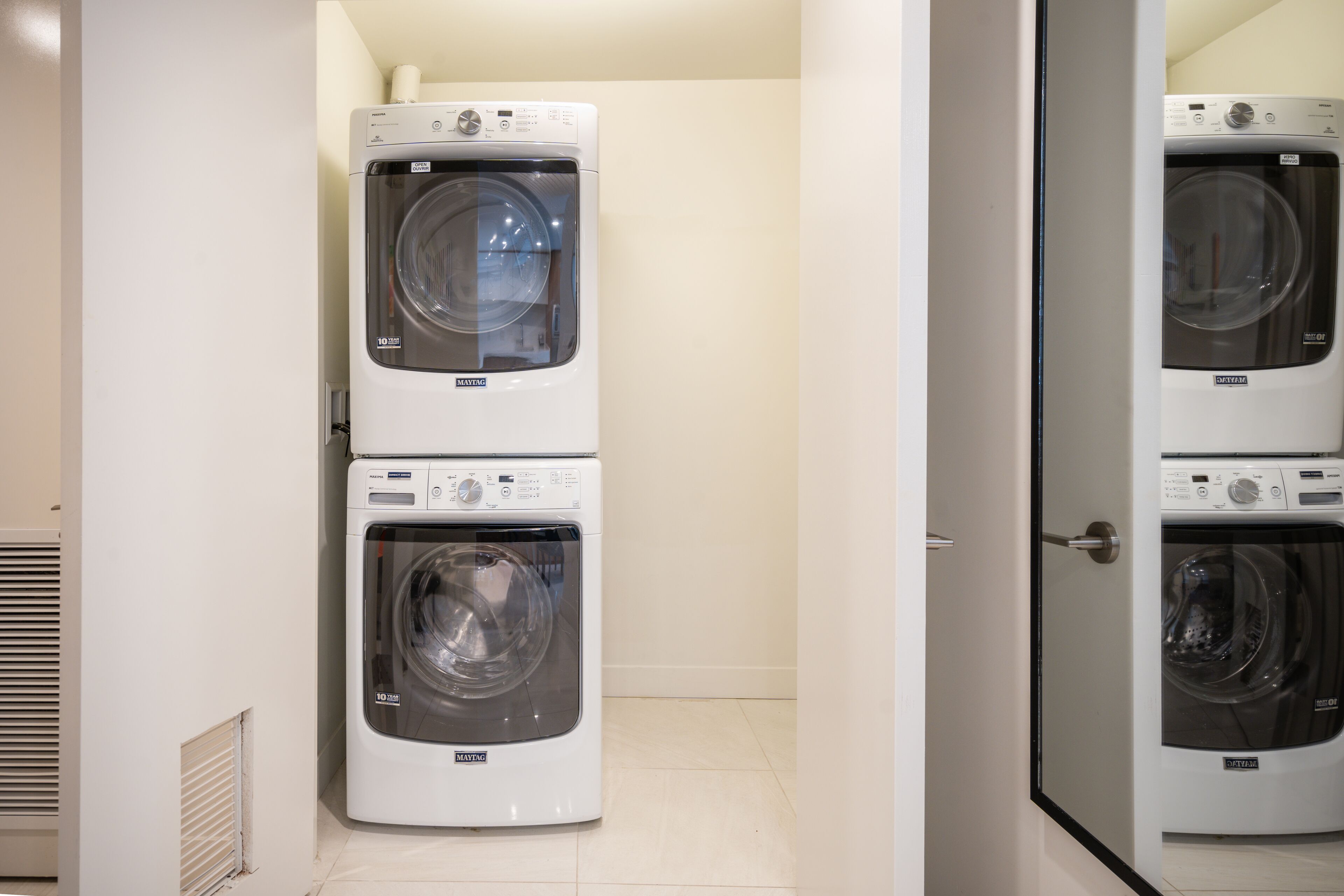 suite, multiple beds (two bedroom suite) | laundry