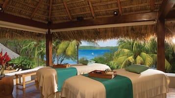 BehandlungsrĂ€ume fĂŒr Paare, Sauna, Dampfbad, Körperbehandlungen