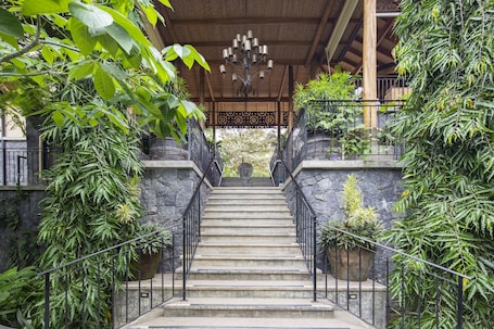 Front of property. Bodhi Tree Yoga Resort