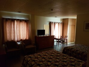 Standard Double Room, 2 Double Beds | Free WiFi