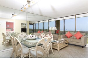 Condo, 3 Bedrooms, Beach View, Ground Floor (#5) | Living area | LCD TV