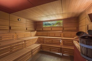 Behandlungsräume für Paare, Sauna, Whirlpool, Dampfbad