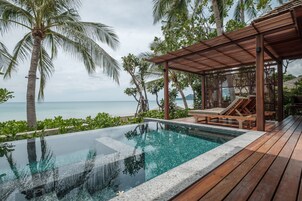 Beachfront villa, 2 bedrooms with private pool | 海灘/海景