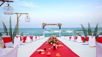 Área de bodas al aire libre