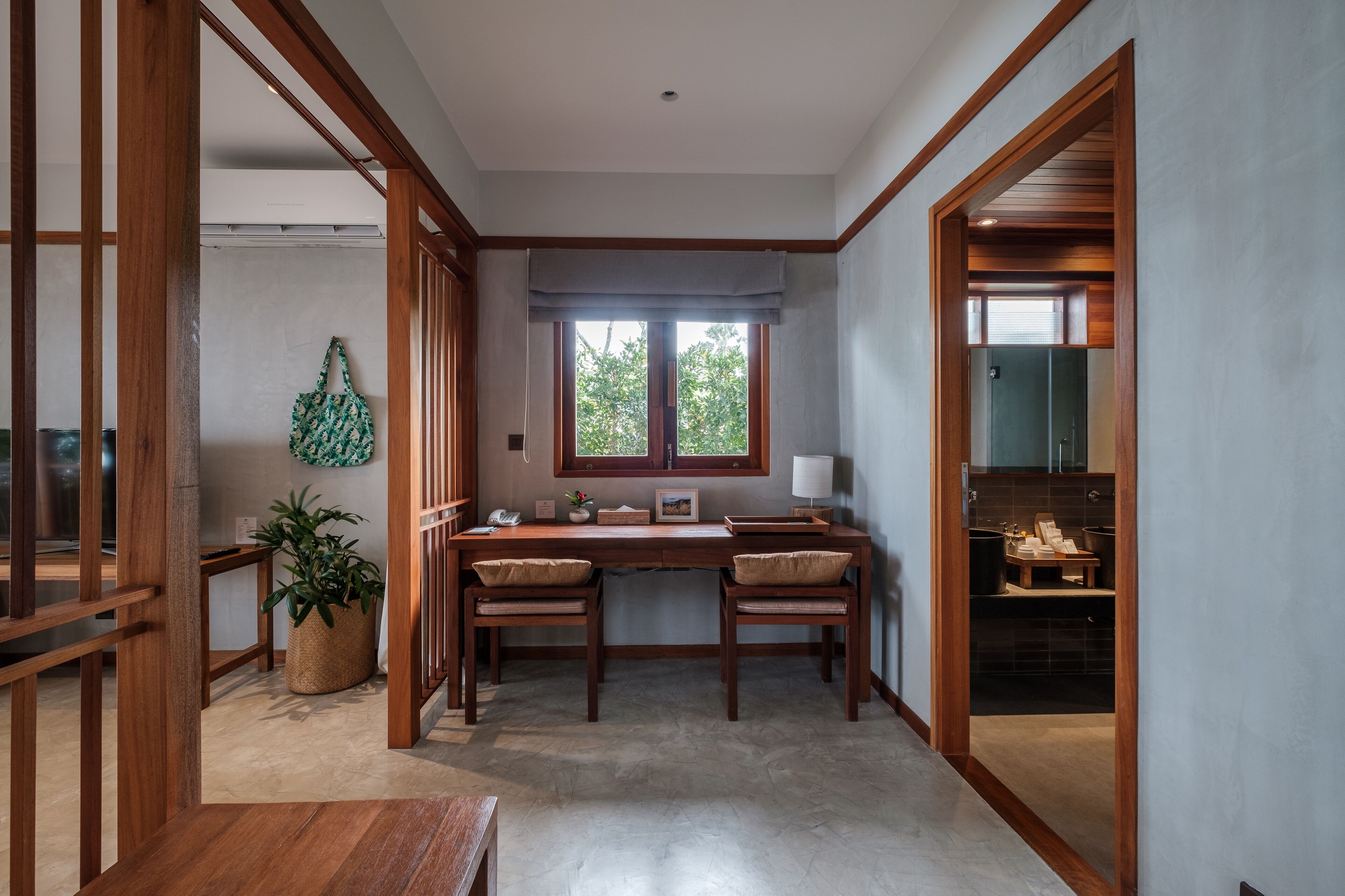 beachfront villa, 1 bedroom with jacuzzi | minibar, in-room safe, desk, iron/ironing board