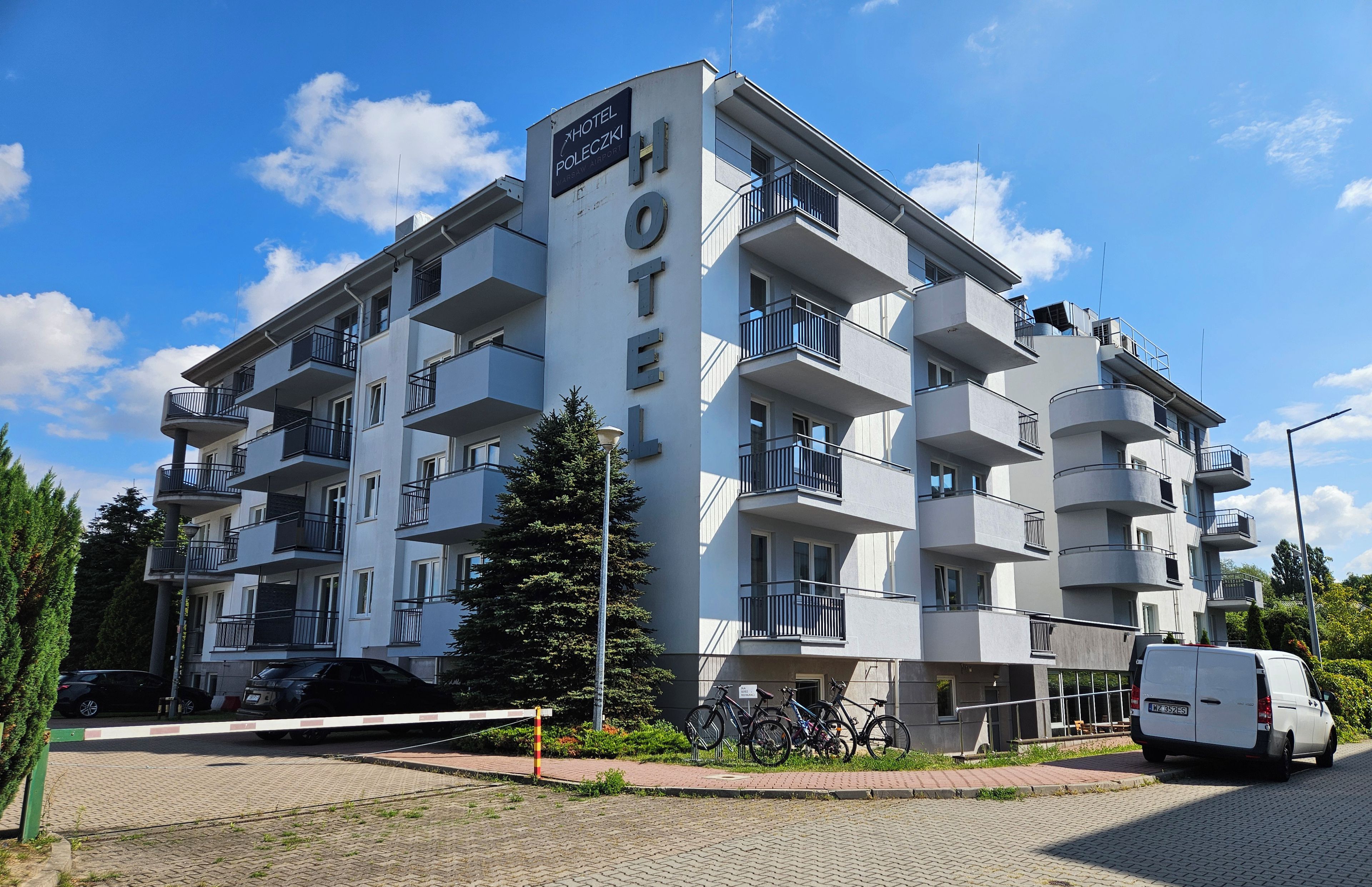 Façade de l’hébergement