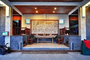 Entrada de la propiedad