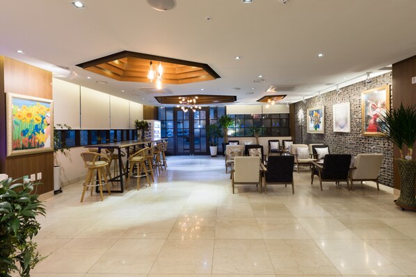 Sitzecke in der Lobby
