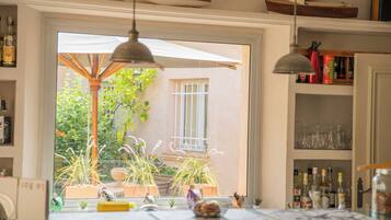 Mittagessen und Abendessen, französische Küche