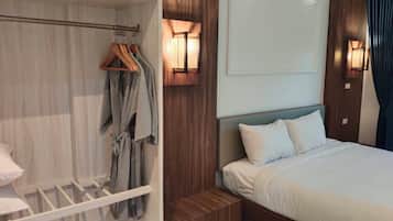 Minibar, skrivebord, gratis Wi-Fi