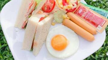 Morgenmadsbuffet hver dag mod et gebyr