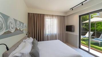 Chambre Double Junior | 1 chambre, literie de qualité supérieure