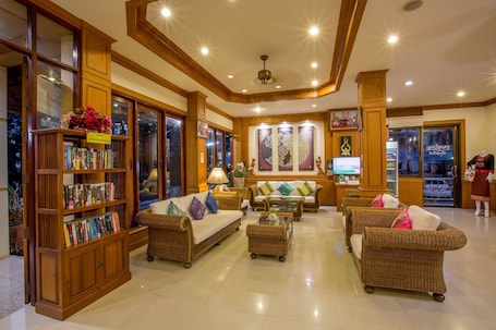Lobby sitting area