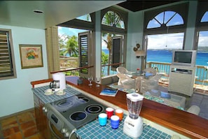 Suite Luxe, vue océan (Upper) | Cuisine privée