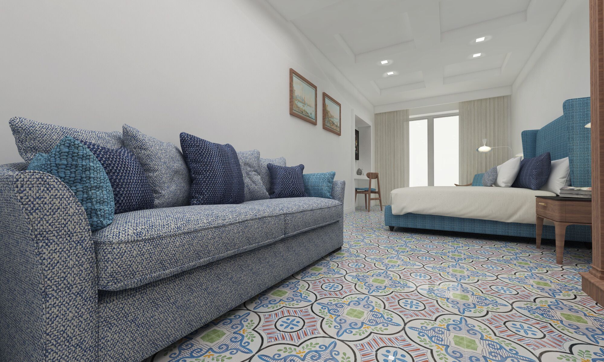 Chambre Deluxe, 1 grand lit