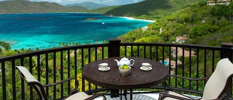 Luksuskattohuoneisto | Näkymä parvekkeelta