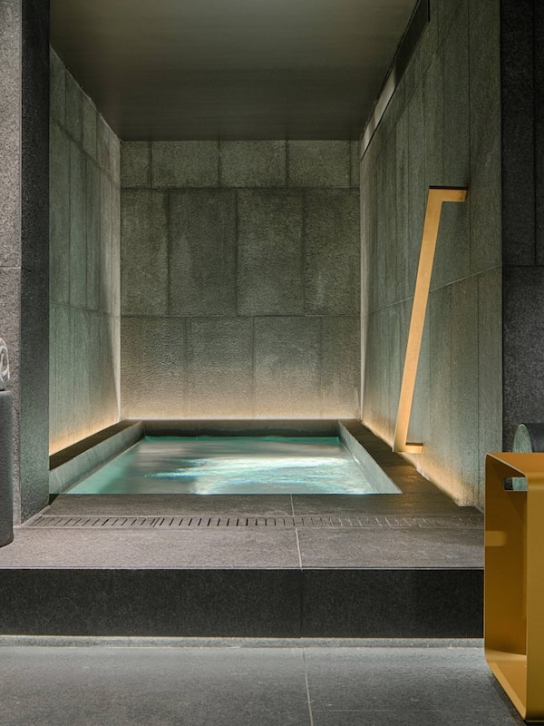 Un sauna, una bañera de hidromasaje, baño turco, tratamientos corporales