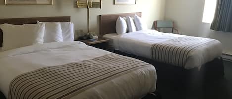 Free WiFi, bed sheets