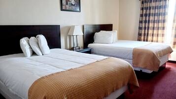 Standard Double Room, 2 Queen Beds | Premium bedding, individually decorated, individually furnished, desk