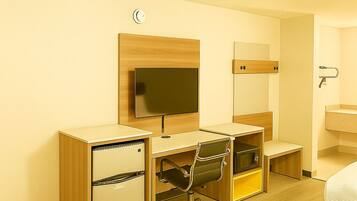 Pillow-top beds, iron/ironing board, free WiFi, bed sheets